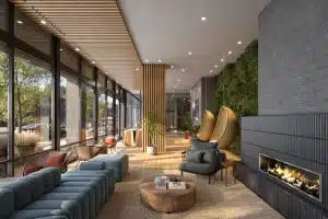 Huron Leasing Lobby